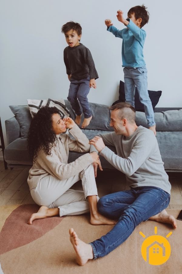 Photo of Family in Home